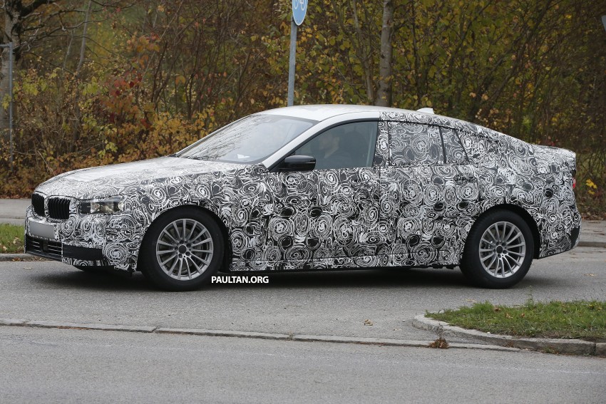 SPIED: 2017 BMW 5 Series GT cuts a sleeker shape 401978