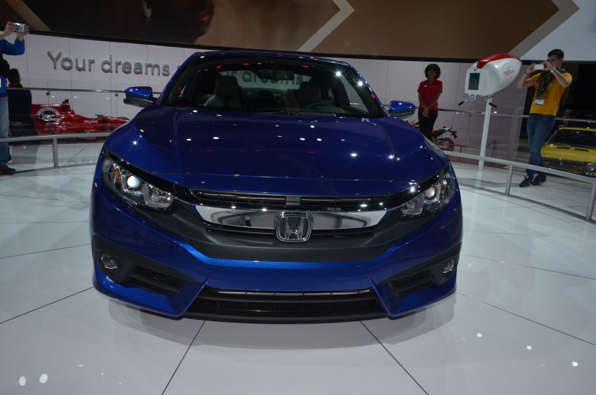 2016 Honda Civic Coupe debuts with 174 hp 1.5L turbo 411008