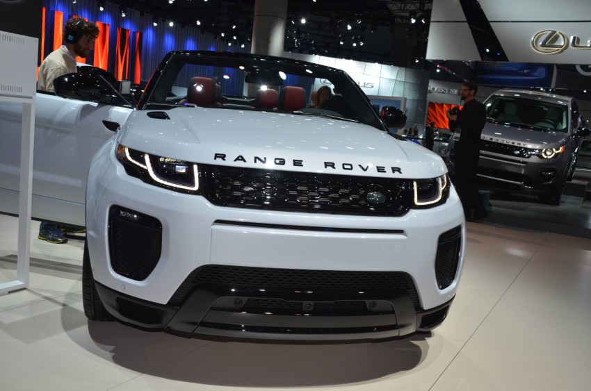 Range Rover Evoque Convertible officially revealed 411076