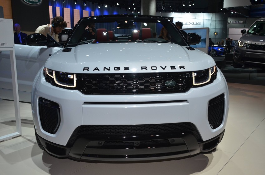 Range Rover Evoque Convertible officially revealed 411077