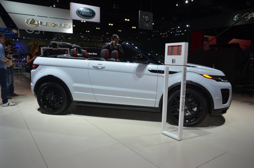 Range Rover Evoque Convertible officially revealed 411069