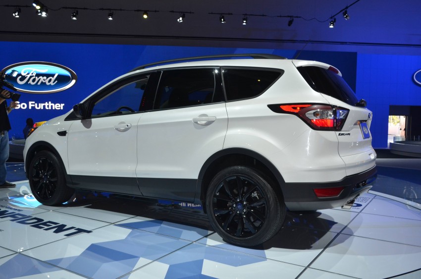 2017 Ford Kuga facelift unveiled ahead of LA debut 410996