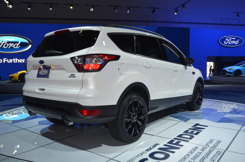 2017 Ford Kuga facelift unveiled ahead of LA debut 410988