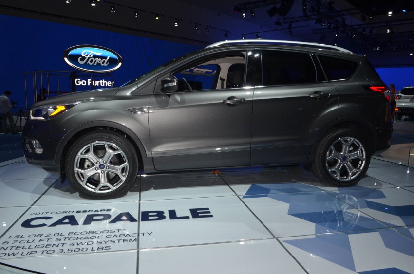 2017 Ford Kuga facelift unveiled ahead of LA debut 411001