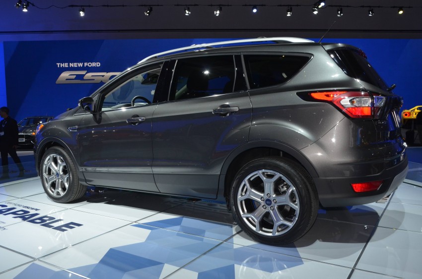 2017 Ford Kuga facelift unveiled ahead of LA debut 410998