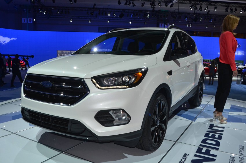 2017 Ford Kuga facelift unveiled ahead of LA debut 410989