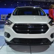 2017 Ford Kuga facelift unveiled ahead of LA debut
