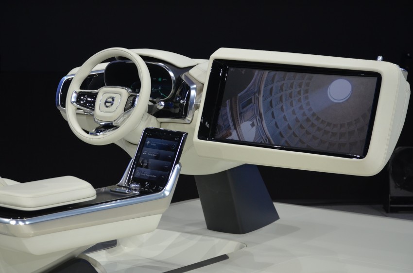 Volvo Concept 26 previews autonomous car cabin 411135
