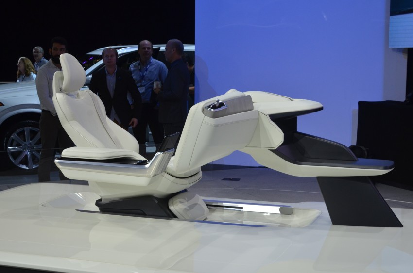 Volvo Concept 26 previews autonomous car cabin 411132