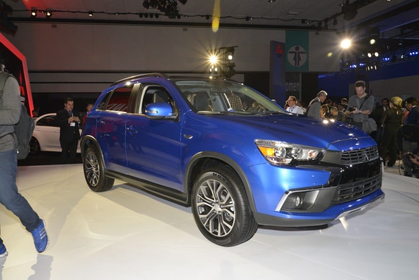 LA 2015: Mitsubishi ASX facelifted for the US market 411096