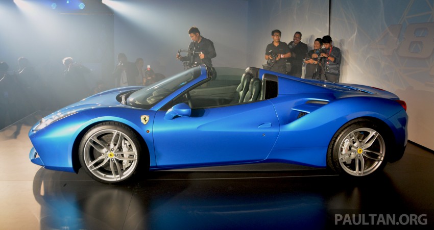 Ferrari 488 Spider makes ASEAN debut – Malaysian pricing estimated at RM1.2 mil, arrives mid-2016 413402