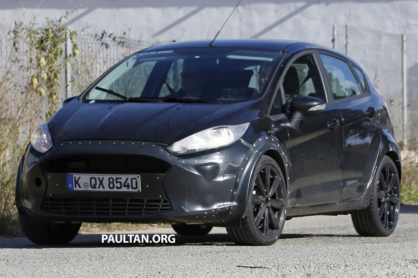 SPYSHOTS: 2017 Ford Fiesta is growing up in size 413469