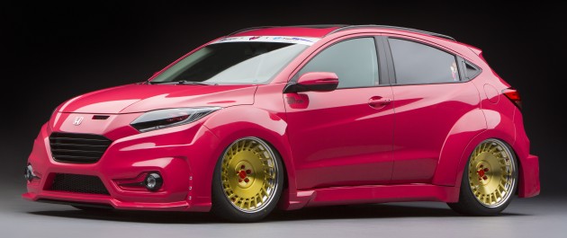 Honda displays custom HR-Vs alongside 2017 Honda Civic, facelifted CR-Z, Pilot and Pioneer 1000 at SEMA
