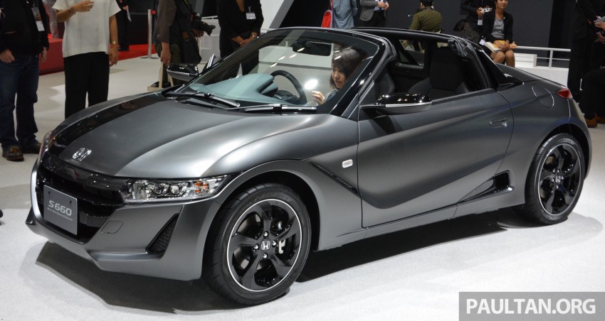 Tokyo 2015: Honda S660 Motor Show Special Collection – the <em>kei</em>-roadster goes the stealth route 401237