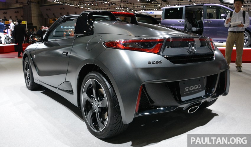 Tokyo 2015: Honda S660 Motor Show Special Collection – the <em>kei</em>-roadster goes the stealth route 401226