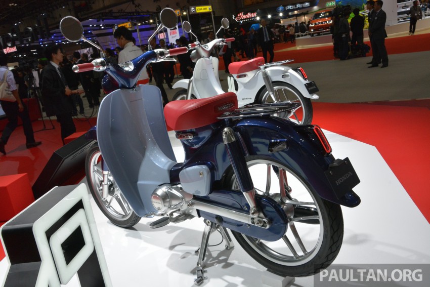 Tokyo 2015: Honda Super Cub Concept and EV Cub Concept – leading the parade of two-wheelers 402395