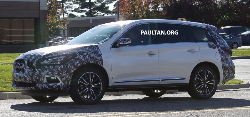 SPYSHOTS: Infiniti QX60 facelift – new face, new eyes 407588