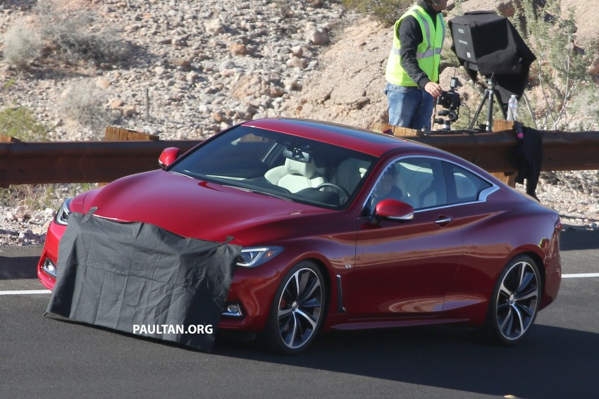 SPIED: Infiniti Q60 coupe revealed before Detroit debut 412851