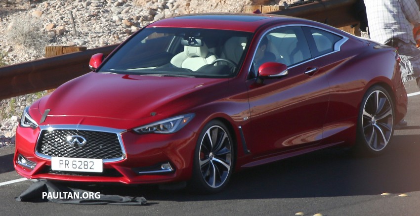 SPIED: Infiniti Q60 coupe revealed before Detroit debut 412852