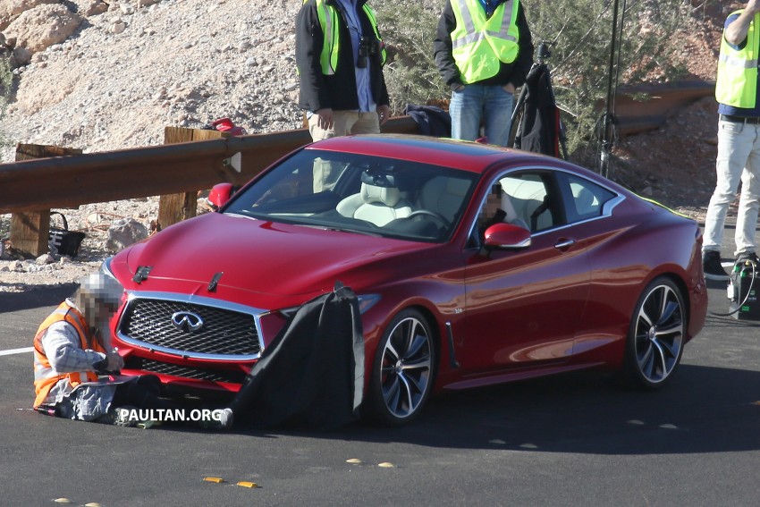 SPIED: Infiniti Q60 coupe revealed before Detroit debut 412853