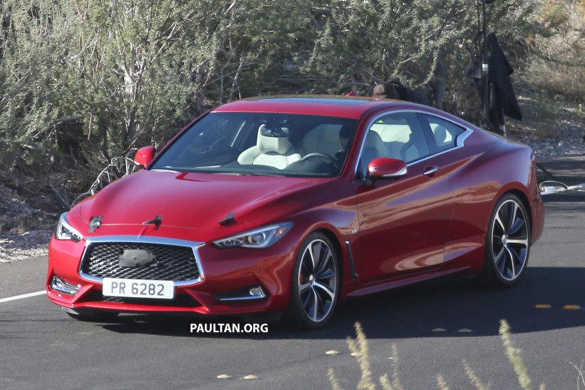 SPIED: Infiniti Q60 coupe revealed before Detroit debut 412854