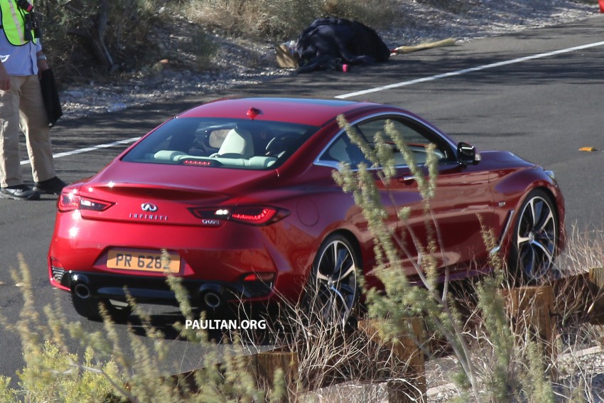SPIED: Infiniti Q60 coupe revealed before Detroit debut 412855
