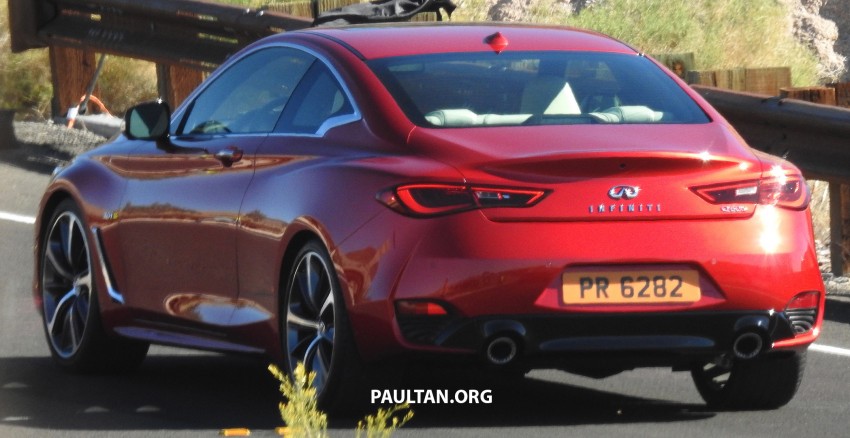 SPIED: Infiniti Q60 coupe revealed before Detroit debut 412857