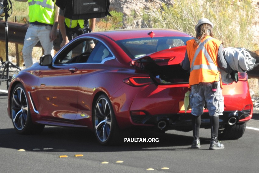 SPIED: Infiniti Q60 coupe revealed before Detroit debut 412858