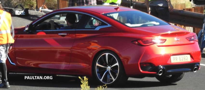 SPIED: Infiniti Q60 coupe revealed before Detroit debut 412859