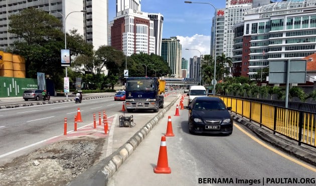 Jalan sekitar KL ditutup bagi naiktaraf Jalan Tun Razak