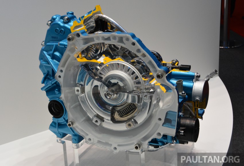 Tokyo 2015: Jatco introduces CVT7 W/R transmission 403187