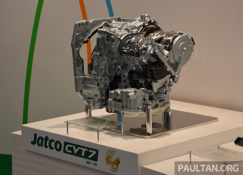 Tokyo 2015: Jatco introduces CVT7 W/R transmission 403182