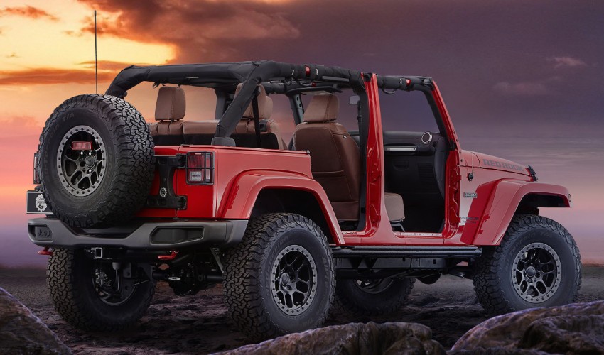 Jeep Wrangler Red Rock concept journeys to SEMA 403572