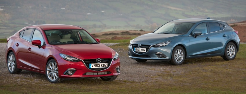 Mazda 3 gets 1.5 litre SkyActiv-D diesel engine in UK 412813