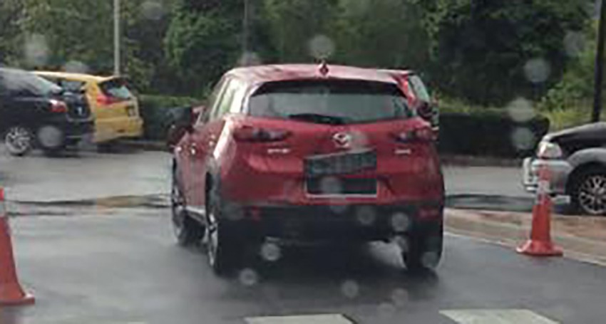 SPIED: Mazda CX-3 spotted near JPJ Putrajaya office 408348