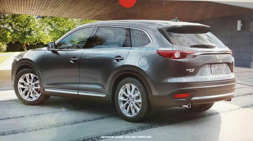All-new Mazda CX-9 leaked ahead of LA debut 408547