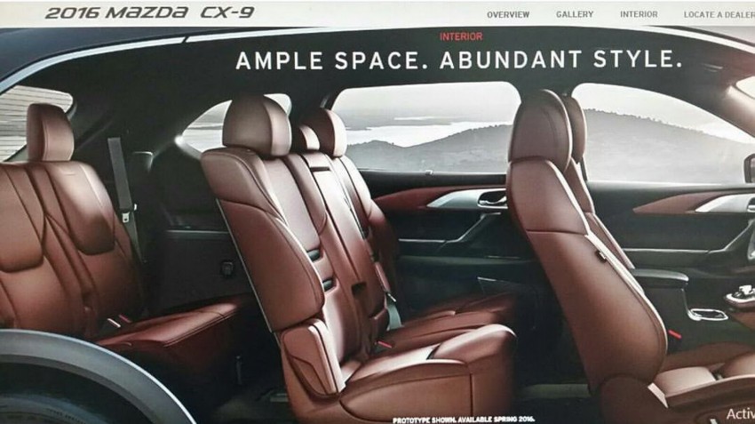 All-new Mazda CX-9 leaked ahead of LA debut 408549