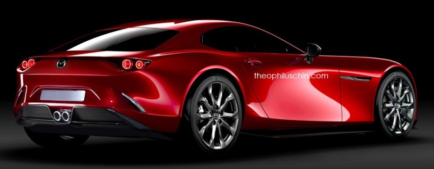 Mazda RX-7 revival rendered in production form 408446