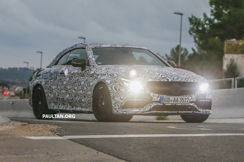 SPIED: W205 Mercedes-AMG C 63 Cabriolet sighted 407660