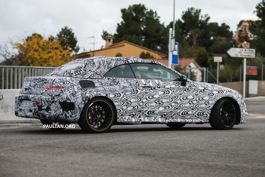 SPIED: W205 Mercedes-AMG C 63 Cabriolet sighted 407665