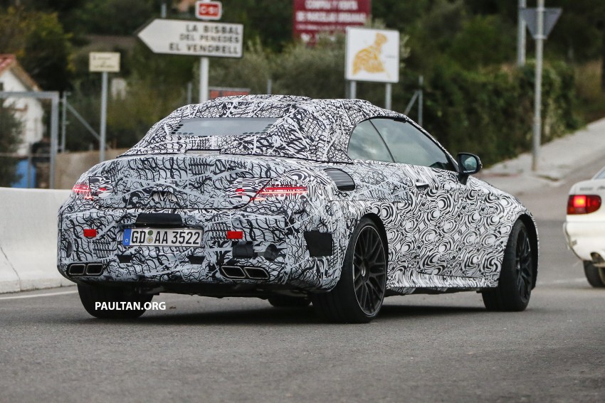 SPIED: W205 Mercedes-AMG C 63 Cabriolet sighted 407667