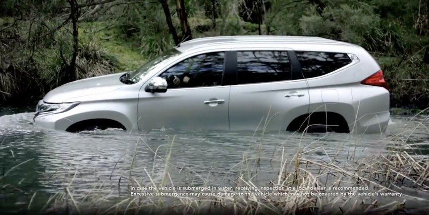 VIDEO: New Mitsubishi Pajero Sport SUV detailed 411764