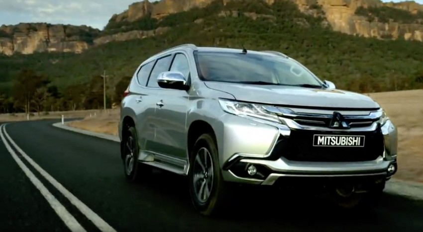 VIDEO: New Mitsubishi Pajero Sport SUV detailed 411767