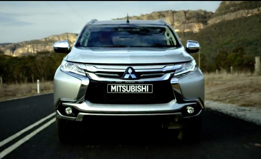 VIDEO: New Mitsubishi Pajero Sport SUV detailed 411773