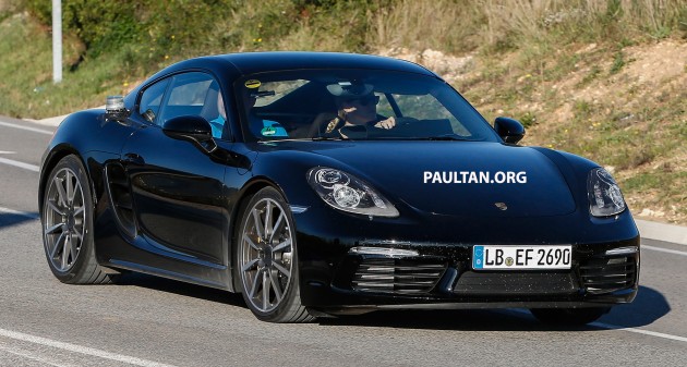 Porsche Cayman Facelift Spy-01