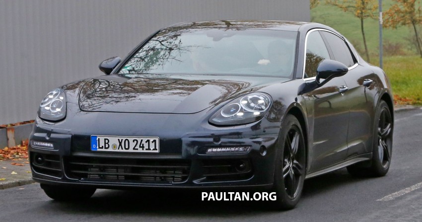 SPIED: Next-gen Porsche Panamera drops some camo 404458