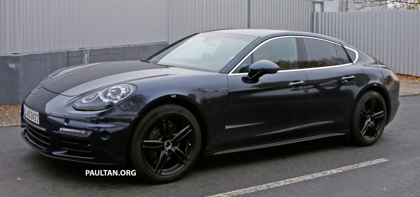 SPIED: Next-gen Porsche Panamera drops some camo 404459