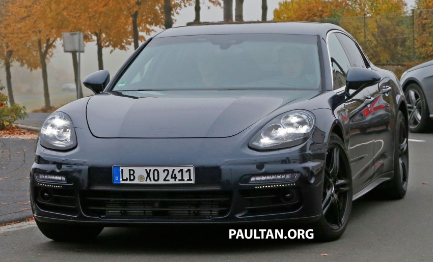 SPIED: Next-gen Porsche Panamera drops some camo 404450