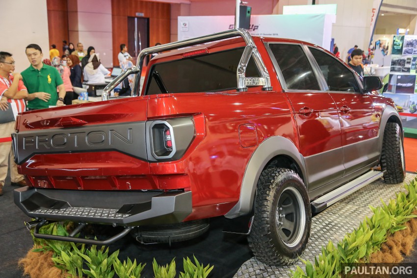 Proton Pick-up Concept: Exora truck gains sports bar 408043