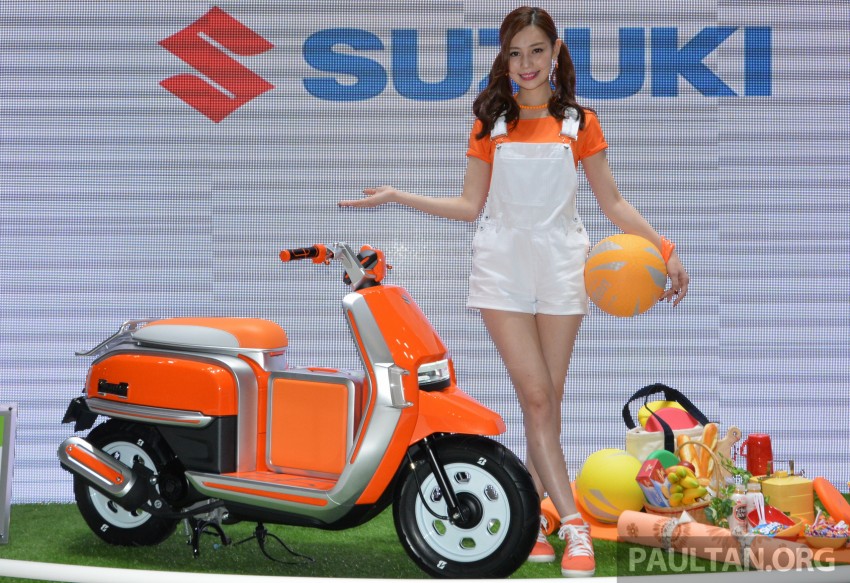 Tokyo 2015: Suzuki Feel Free Go! and Hustler Scoot 403075